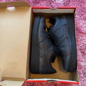Black Air Force ones